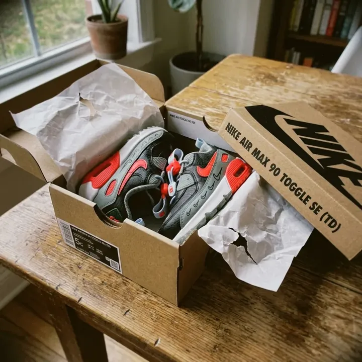 Nike Air Max 90 Toggle SE TD FB9116-001, vue 5