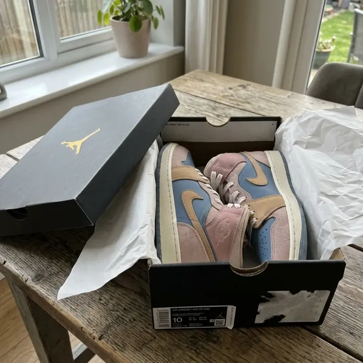 Jordan Air Jordan 1 Mid SS GS FN7452-400, vue 4