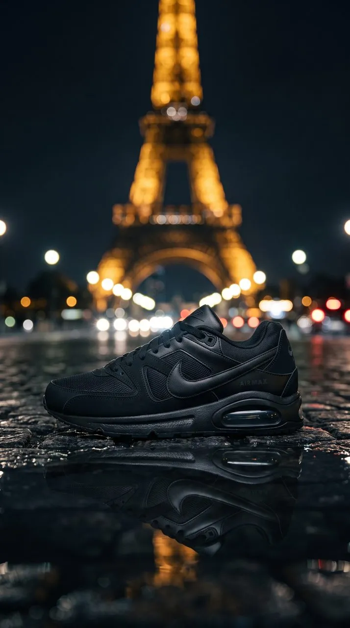 Nike Air Max Command 629993-020 Black/Black-Black