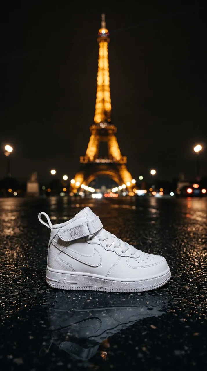 Nike Force 1 Mid EASYON TD FJ1918-111 White/White-White